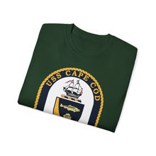 Load image into Gallery viewer, Unisex Ultra Cotton Tee - Navy - USS Cape Cod (AD 43) wo txt X 300