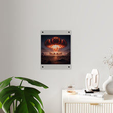 Load image into Gallery viewer, Acrylic Wall Art Panel - Atomic Blast in the desert