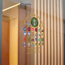 Load image into Gallery viewer, Military Die-Cut Stickers, Proud Veteran Decals, Customizable Designs for Gifting, Army Stickers for Celebration - Combat Veteran - 11B40X - Retired Army with Multi Units