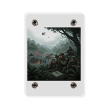 Load image into Gallery viewer, Acrylic Wall Art Panel - SOF Team Hitting a Jungle Drug Lab