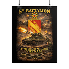 Load image into Gallery viewer, Rolled Posters - 5th Bn, 44th Air Defense Artillery - Duster - Vietnam