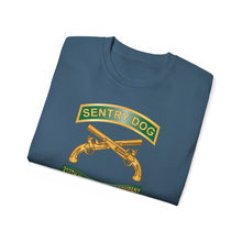 Load image into Gallery viewer, Unisex Ultra Cotton Tee - Army - Sentry Dog - 212th Military Police Company w Br - Ribbon Vietnam War Veteran w VN SVC X 300