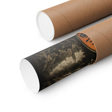 Load image into Gallery viewer, 614th Tank Destroyer Battalion WWII Matte Poster — "Hunting the Hunters"