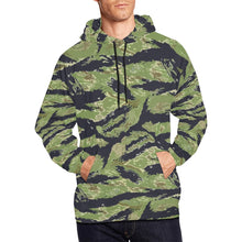 Load image into Gallery viewer, Men's All Over Print Hoodie (USA Size) (Model H13) - Vietnam Tiger Stripe
