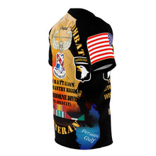 Load image into Gallery viewer, Unisex All Over Print - Gulf War Combat Infantry Vet w Bravo Company, 3rd Bn 327th Inf - 101st ABN Div with Combat Infantryman Badge