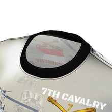 Load image into Gallery viewer, Unisex Cut & Sew Tee (AOP) - 7th Cavalry Regiment in Helicopter Assault Against Viet Cong - Vietnam War