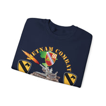 Load image into Gallery viewer, Crewneck Sweatshirt – Army - Charlie Battery.2nd Battalion,17th Field Artillery - w 1st Cavalry Div - M110 8in SP - Vietnam Vet w VN SVC X 300
