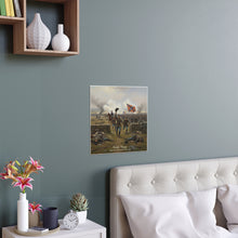 Load image into Gallery viewer, Indoor and Outdoor Silk Posters - Picketts Charge with Hat