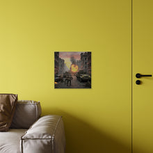 Load image into Gallery viewer, Acrylic Wall Art Panel - M3A1 - 9th Armor Division Attack - WWII