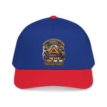 Load image into Gallery viewer, Mid Profile Baseball Cap - Army - 7th Unites States Army - 7 Steps to Hell w Germany Tab - SS w COLD WAR SVC - 3D - Enhanced