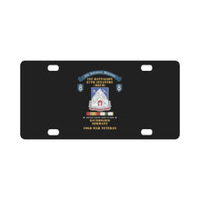 Load image into Gallery viewer, 8th Infantry Division Scroll - 1st Bn 87th Infantry (Mech) - Baumholder Germany - Cold War Vet w COL Classic License Plate