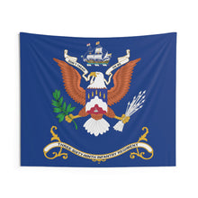 Load image into Gallery viewer, Indoor Wall Tapestries - 369th Infantry Regiment - Don't Tread On Me - "Harlem Hellfighters" - Regimental Colors Tapestry
