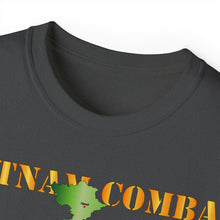 Load image into Gallery viewer, Unisex Ultra Cotton Tee - Army - Vietnam Combat Veteran w VN SVC