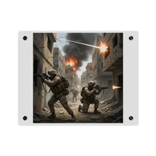 Load image into Gallery viewer, Acrylic Wall Art Panel - Marines in the 2nd Battle of Fallujah