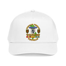 Load image into Gallery viewer, Mid Profile Baseball Cap - Vietnam Veteran Combat - 2nd Bn, 28th Infantry - 1st ID - with VN SVC - 3D - Transparent