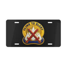 Load image into Gallery viewer, License Plate - Army - DUI - 10th Mountain Division wo txt - 3D - Enhanced