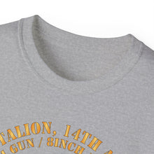 Load image into Gallery viewer, Unisex Ultra Cotton Tee - 6th Battalion, 14th Artillery Regiment - DUI - VN SVC BAR - Top X 300