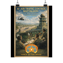 Load image into Gallery viewer, Matte Poster - 16th Air Traffic Control Battalion - DUI