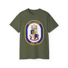 Load image into Gallery viewer, Unisex Ultra Cotton Tee - Navy - USS Laboon (DDG-58) wo Txt