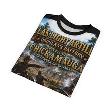 Load image into Gallery viewer, Dallas Light Artillery - Battle of Chickamauga Tribute Tee - Douglas's Battery - September 19-20, 1863