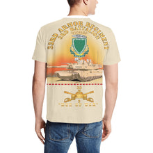 Load image into Gallery viewer, 3rd Bn 33rd Armor Branch w 33rd Armor PICKLES DUI - MEN OF WAR w Fire - AOP - Men's (Model T63)