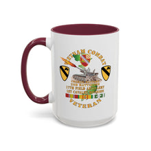 Load image into Gallery viewer, Colorful Mug (11oz/15oz) - Army - Charlie Battery.2nd Battalion,17th Field Artillery - w 1st Cavalry Div - M110 8in SP - Vietnam Vet w VN SVC X 300