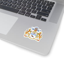 Load image into Gallery viewer, Kiss-Cut Stickers - COA - Coat of Arms of Guyana wo Txt X 300