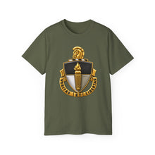 Load image into Gallery viewer, Unisex Ultra Cotton Tee - DUI - John F. Kennedy Special Warfare Center and School wo txt - 3D - Enhanced