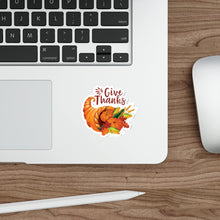 Load image into Gallery viewer, Die-Cut Stickers - Thanksgiving - Give Thanks