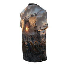 Load image into Gallery viewer, AOP Unisex Tee - Battle of the Alamo - Texas Independence
