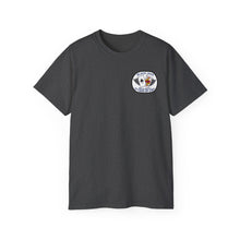 Load image into Gallery viewer, Unisex Ultra Cotton Tee - Vietnam Combat Aviation Vet w Air Crew Badges - HQ & HQ Company 12th Aviation Group Combat Blackjack - Sgt Howard Meyers - 1968-1969 SVC X 300