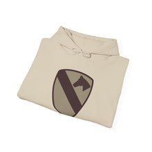 Load image into Gallery viewer, Hoodie – SSI - 1st Cavalry Division - Subdued Desert X 300