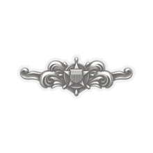 Load image into Gallery viewer, Kiss-Cut Stickers - USCG - Cutterman - Enlisted wo txt - 3D - Enhanced