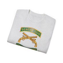 Load image into Gallery viewer, Unisex Ultra Cotton Tee - Army - Sentry Dog - 212th Military Police Company w Br - Ribbon Vietnam War Veteran w VN SVC X 300