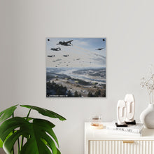 Load image into Gallery viewer, Acrylic Wall Art Panel - Operation Tomahawk - 187th Regimental Combat Team