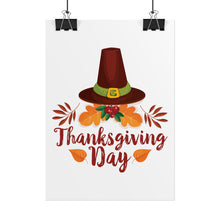 Load image into Gallery viewer, Rolled Poster - Thanksgiving Day - Happy Thanksgiving Day