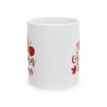 Load image into Gallery viewer, White Ceramic Mug - 11oz & 15oz - Autumn Blessings