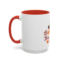 Load image into Gallery viewer, Accent Coffee Mug - Thanksgiving Day - Happy Thanksgiving Day