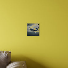 Load image into Gallery viewer, Acrylic Wall Art Panel - April 8, 1950, Baltic Sea - Latvia Soviet fighters shot down a U.S. Navy PB4Y-2 - Liberator - Cold War
