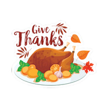 Load image into Gallery viewer, Kiss-Cut Stickers - Give Thanks