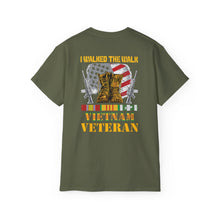 Load image into Gallery viewer, Unisex Ultra Cotton Tee - I Walked The Walk - Vietnam Veteran