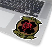 Load image into Gallery viewer, Kiss-Cut Stickers - USMC - Aviation - SSI - HMH - 363 X 300