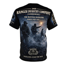 Load image into Gallery viewer, Buffalo Rangers 2nd Ranger Infantry Company (Airborne) Korean War Tribute Tee