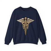 Load image into Gallery viewer, Crewneck Sweatshirt - Army Medical Service Corps (MS) Branch Insignia - 3D - Enhanced