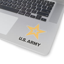 Load image into Gallery viewer, Kiss-Cut Stickers - Army Star W Us Army