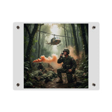 Load image into Gallery viewer, Acrylic Wall Art Panel - Medevac Request - Vietnam