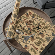 Load image into Gallery viewer, Gift Wrap Paper — Homecoming Pattern