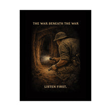 Load image into Gallery viewer, Matte Poster - Into the darkness of Cu Chi - The war beneath the war - Back