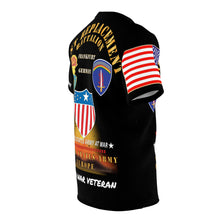 Load image into Gallery viewer, AOP - Army - 21st Replacement Battalion, Frankfurt, Germany - Crest - Patch - Branch - US Army, Europe with Cold War Service Ribbons