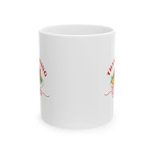 Load image into Gallery viewer, White Ceramic Mug - 11oz & 15oz - Thanksgiving Dinner